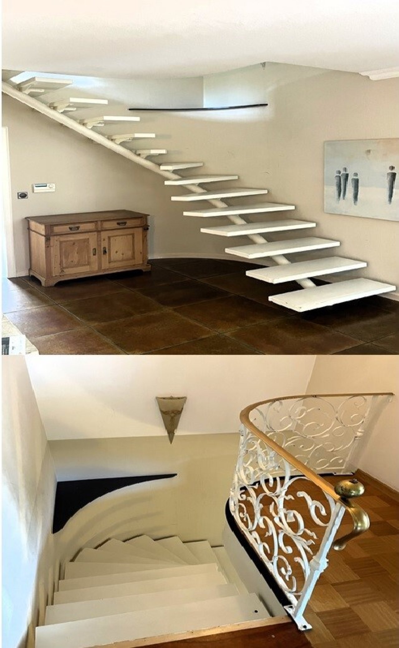 Treppen im Foyer/Diele vom EG zum OG Treppen im Foyer/Diele vom EG zum OG