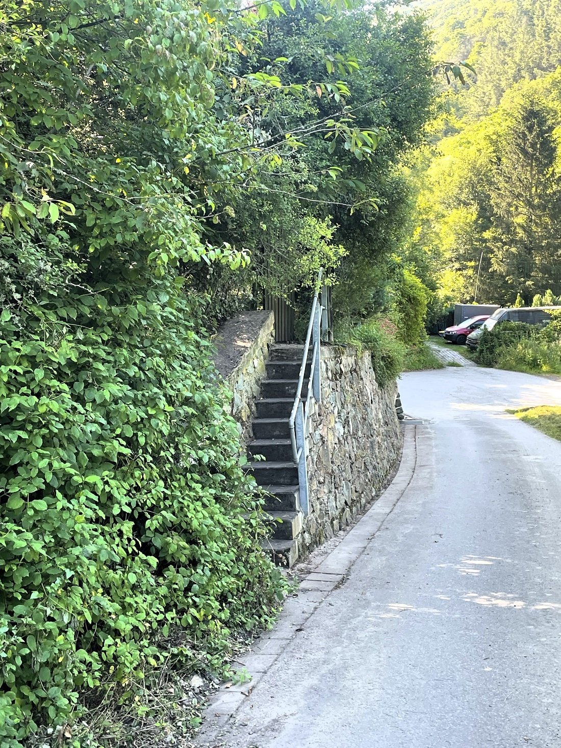 Hier geht es zum Wiesengrundstück mit Hütte 