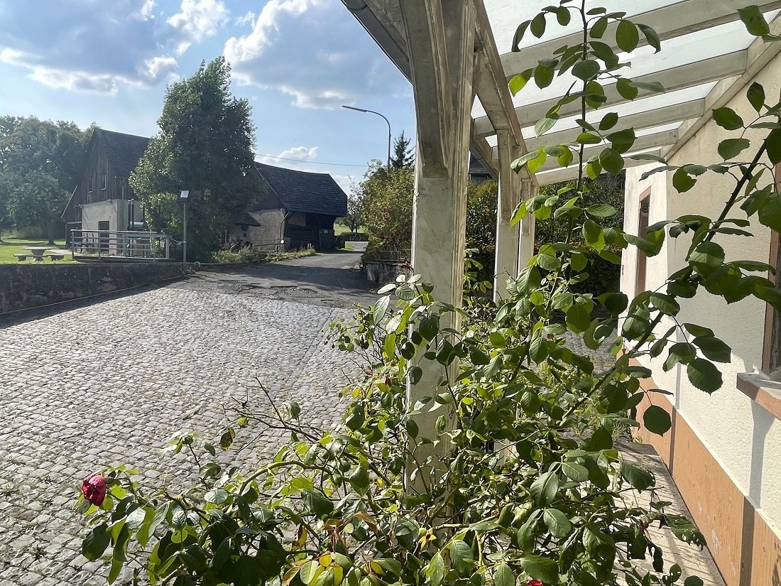 Terrasse mit schönem Blick 