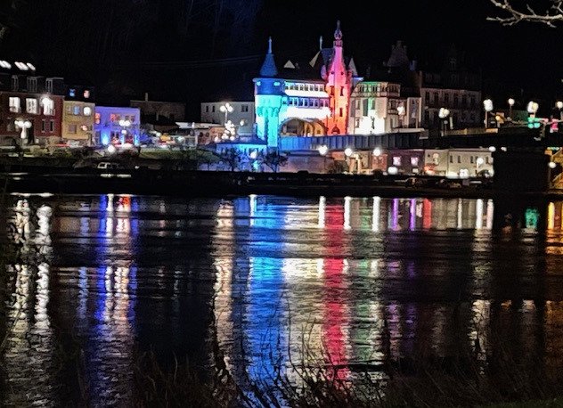 Traben-Trarbach / Mosel bei Nacht 