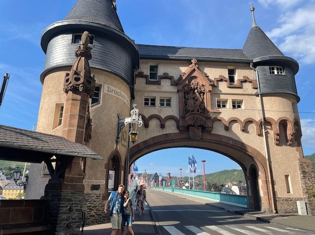 Das Wahrzeichen von Traben-Trarbach an der Mosel