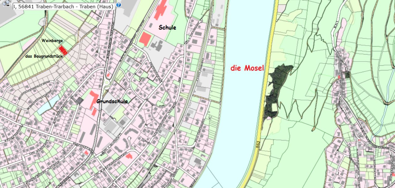 Lage Grundstück 933 qm/ oberhalb der Stadt Lage Grundstück 933 qm/ oberhalb der Stadt
