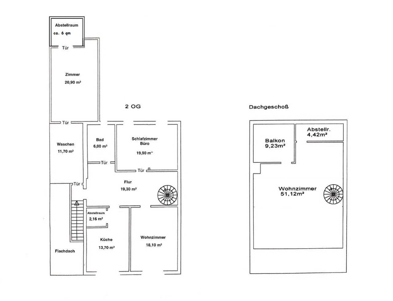 rd. 175 qm / mit Freisitz im DG und Carport rd. 175 qm / mit Freisitz im DG und Carport