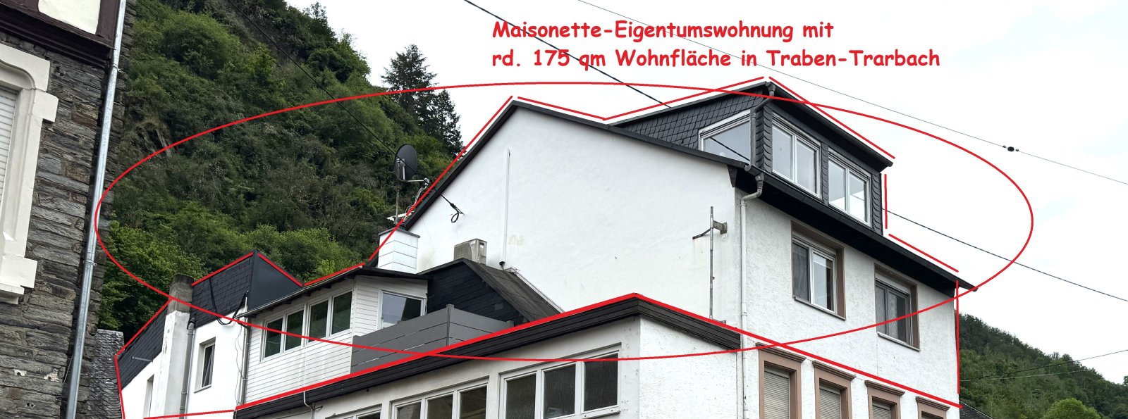 Maisonette - Wohnung 175 qm / 5 Zimmer